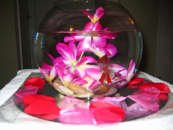 betta wedding centerpieces